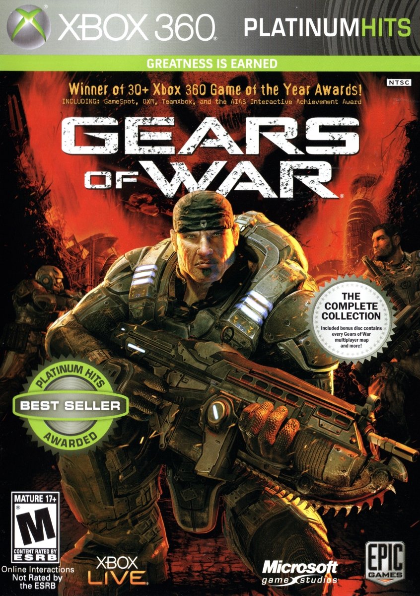 Gears of War [Platinum Hits] - Xbox 360 - Retro Island Gaming