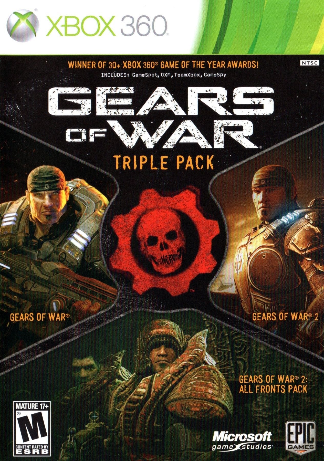 Gears of War Triple Pack - Xbox 360 - Retro Island Gaming