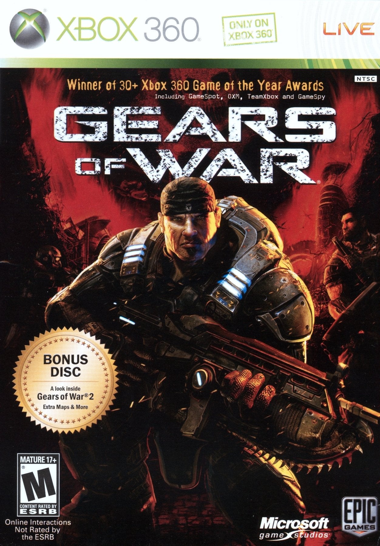 Gears of War [Two Disc Edition] - Xbox 360 - Retro Island Gaming