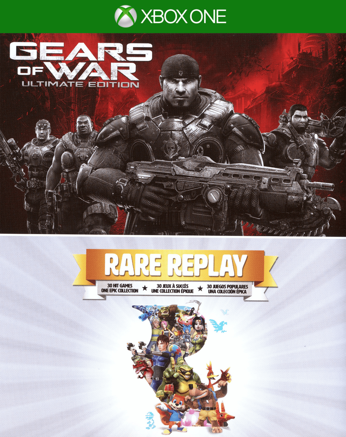 Gears of War Ultimate Edition and Rare Replay - Xbox One - Retro Island Gaming