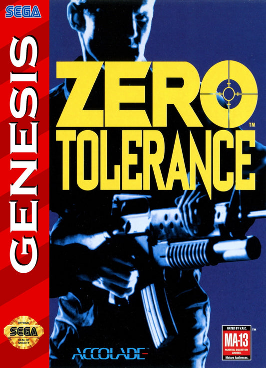 Zero Tolerance - Sega Genesis - Retro Island Gaming