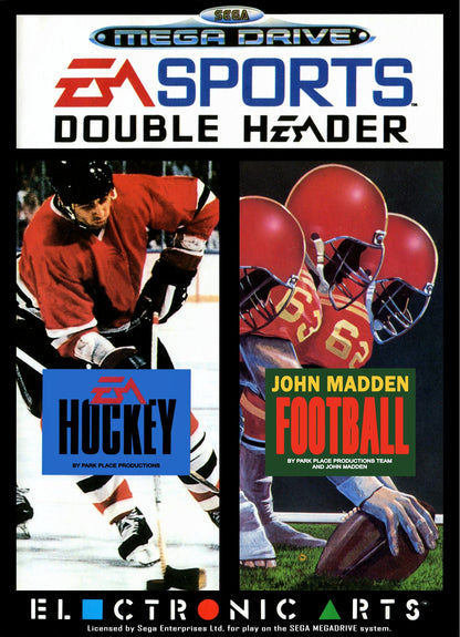 EA Sports Double Header - PAL Sega Mega Drive
