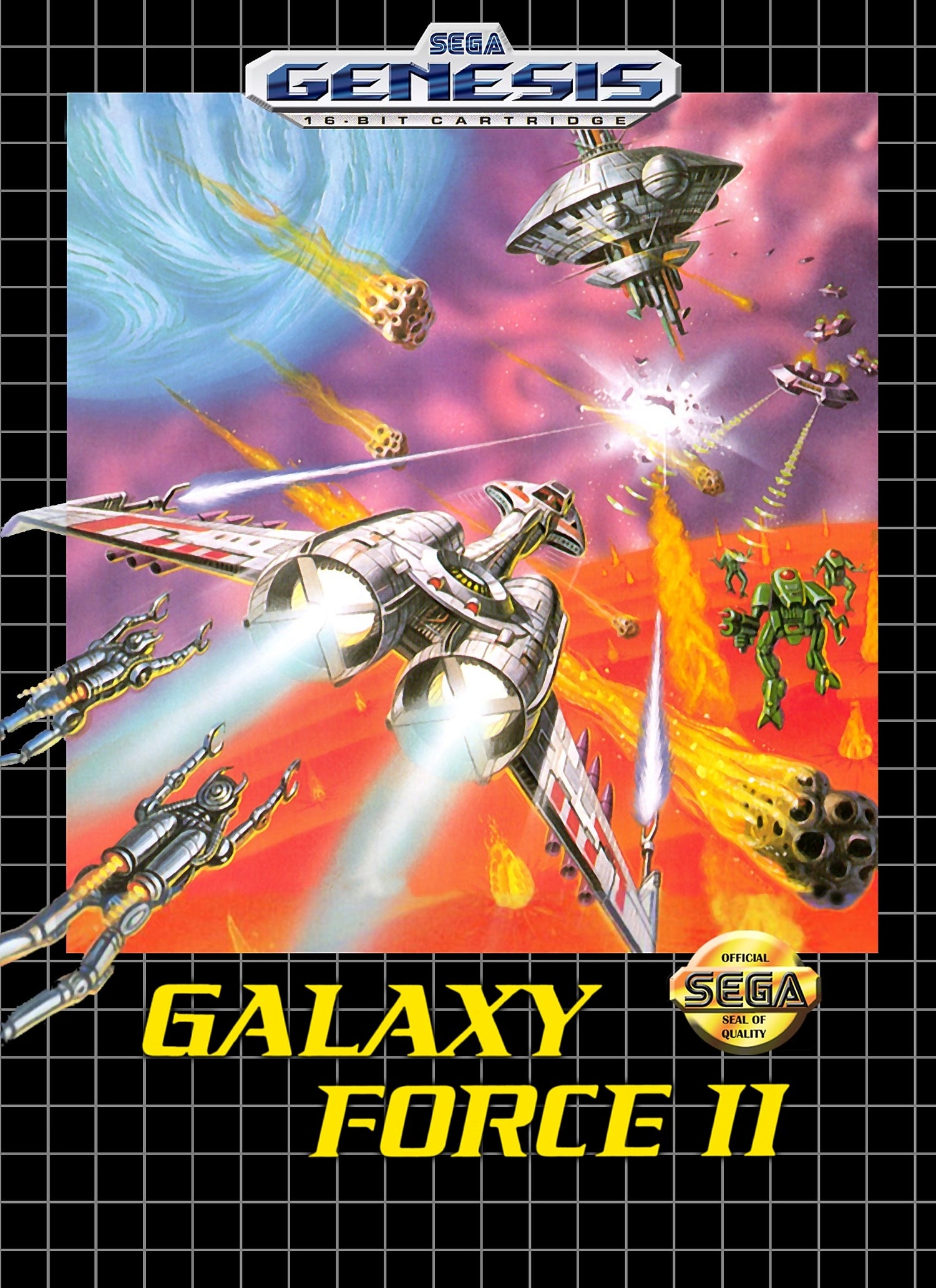 Galaxy Force II - Sega Genesis
