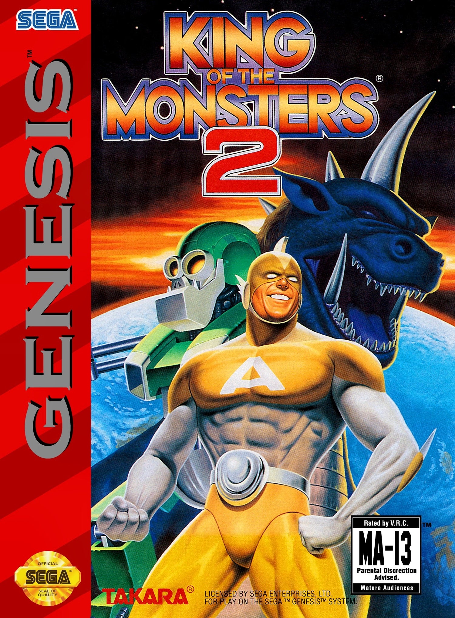 King of the Monsters 2 - Sega Genesis