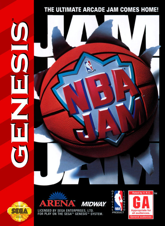NBA Jam - Sega Genesis - Retro Island Gaming
