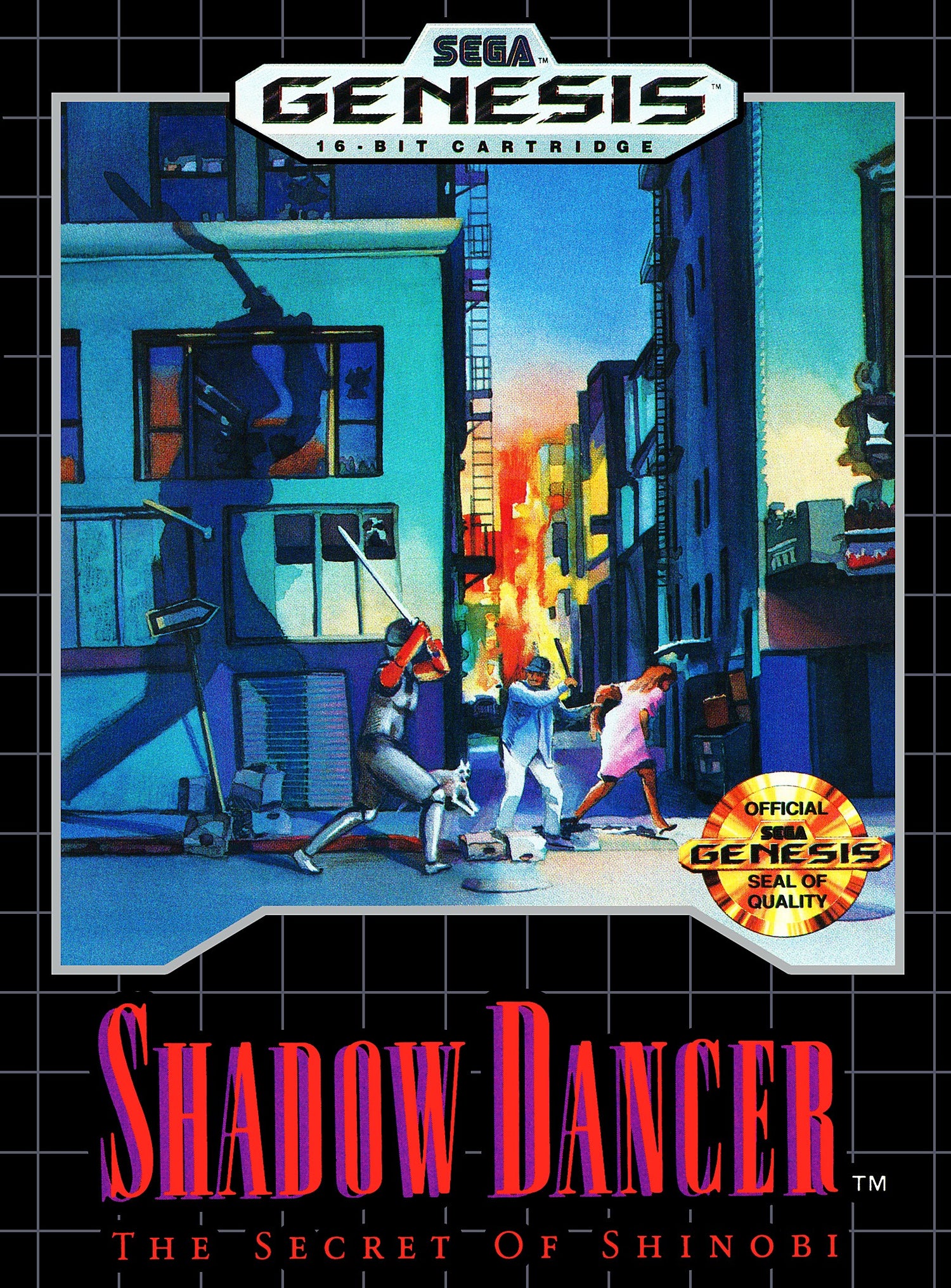 Shadow Dancer The Secret of Shinobi - Sega Genesis