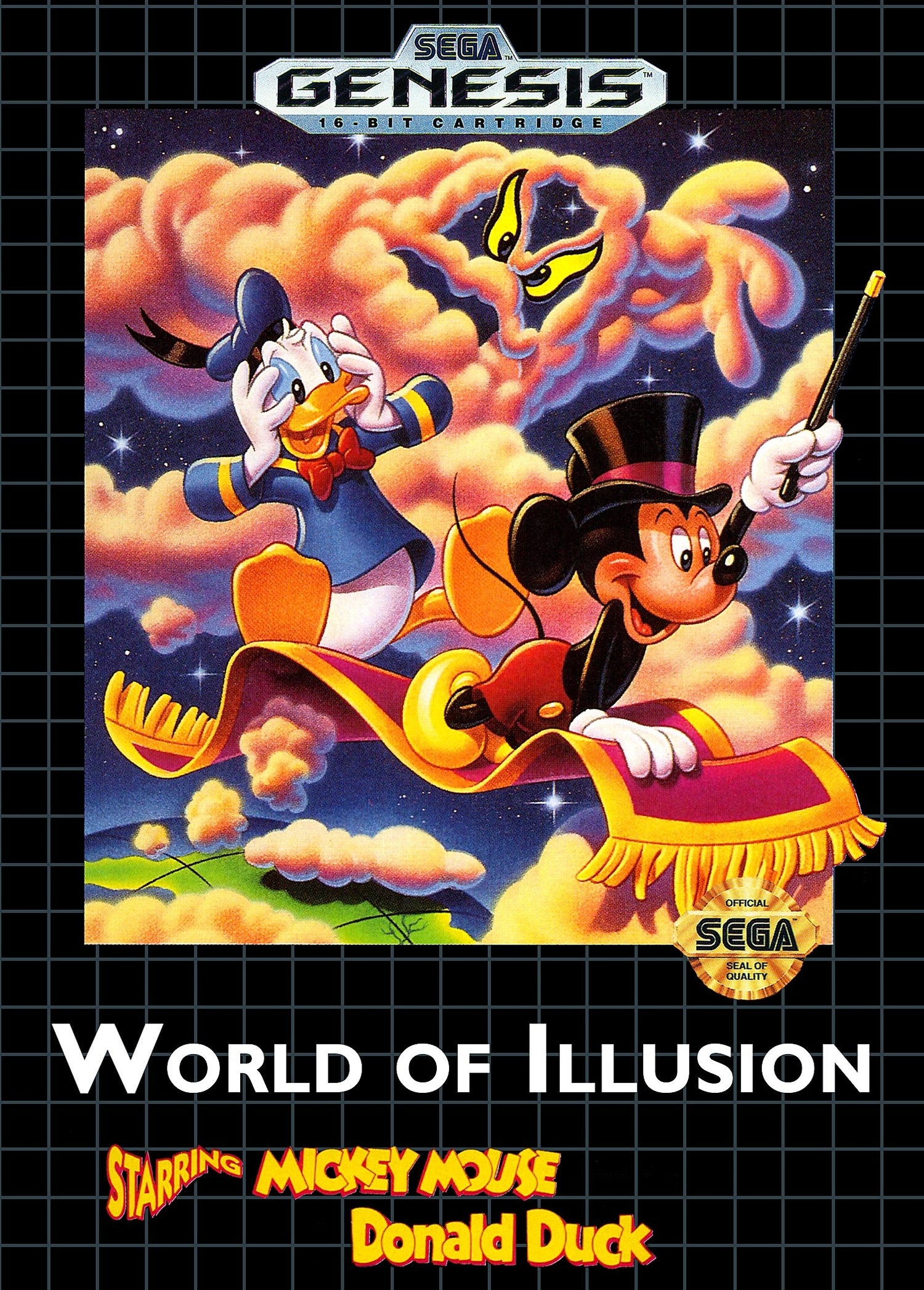 World of Illusion - Sega Genesis