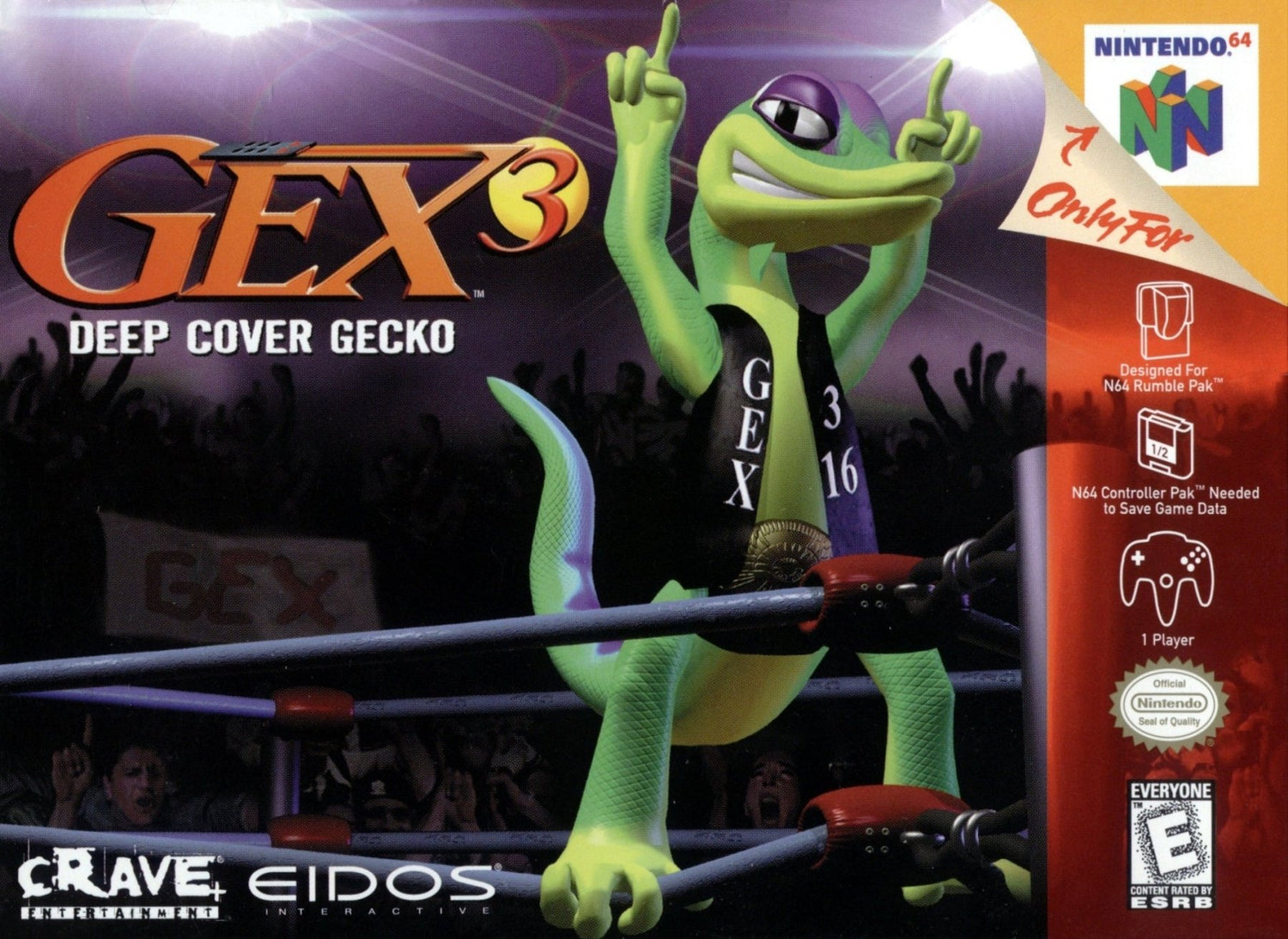 Gex 3: Deep Cover Gecko - Nintendo 64 - Retro Island Gaming