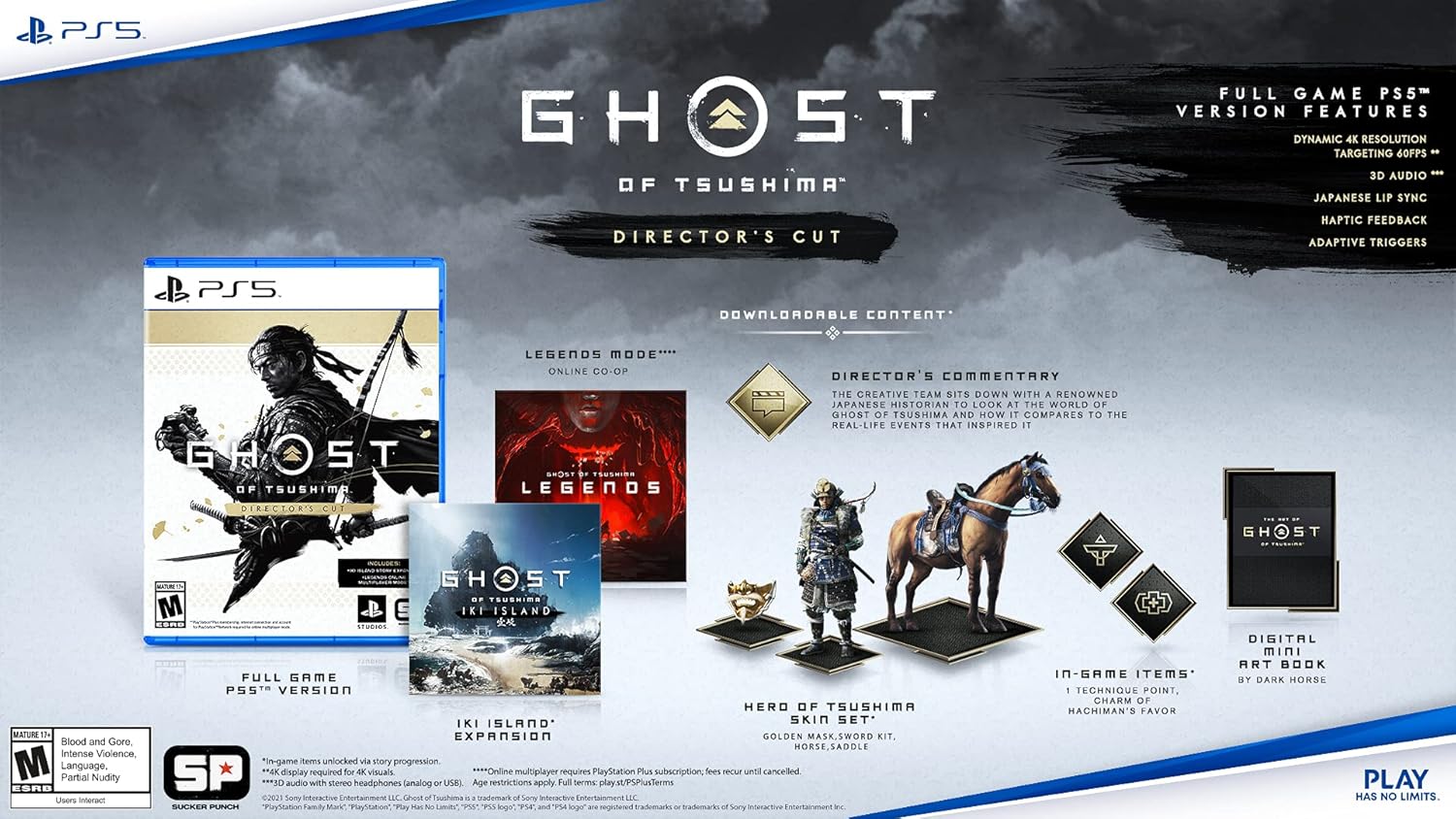 Ghost of Tsushima Director's Cut - Playstation 5 - Retro Island Gaming