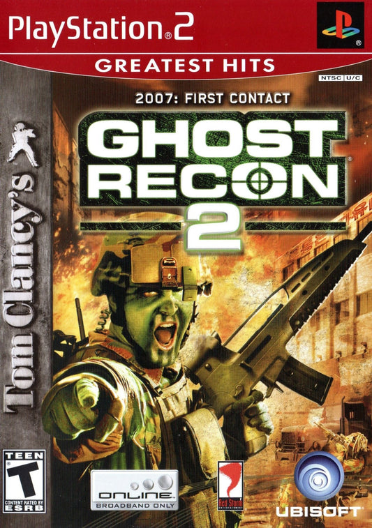 Ghost Recon 2 [Greatest Hits] - Playstation 2 - Retro Island Gaming