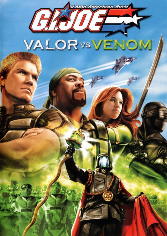 G.I. Joe: Valor vs Venom - DVD - Retro Island Gaming