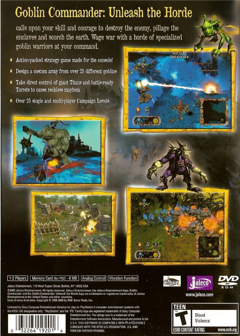 Goblin Commander - Playstation 2 - Retro Island Gaming