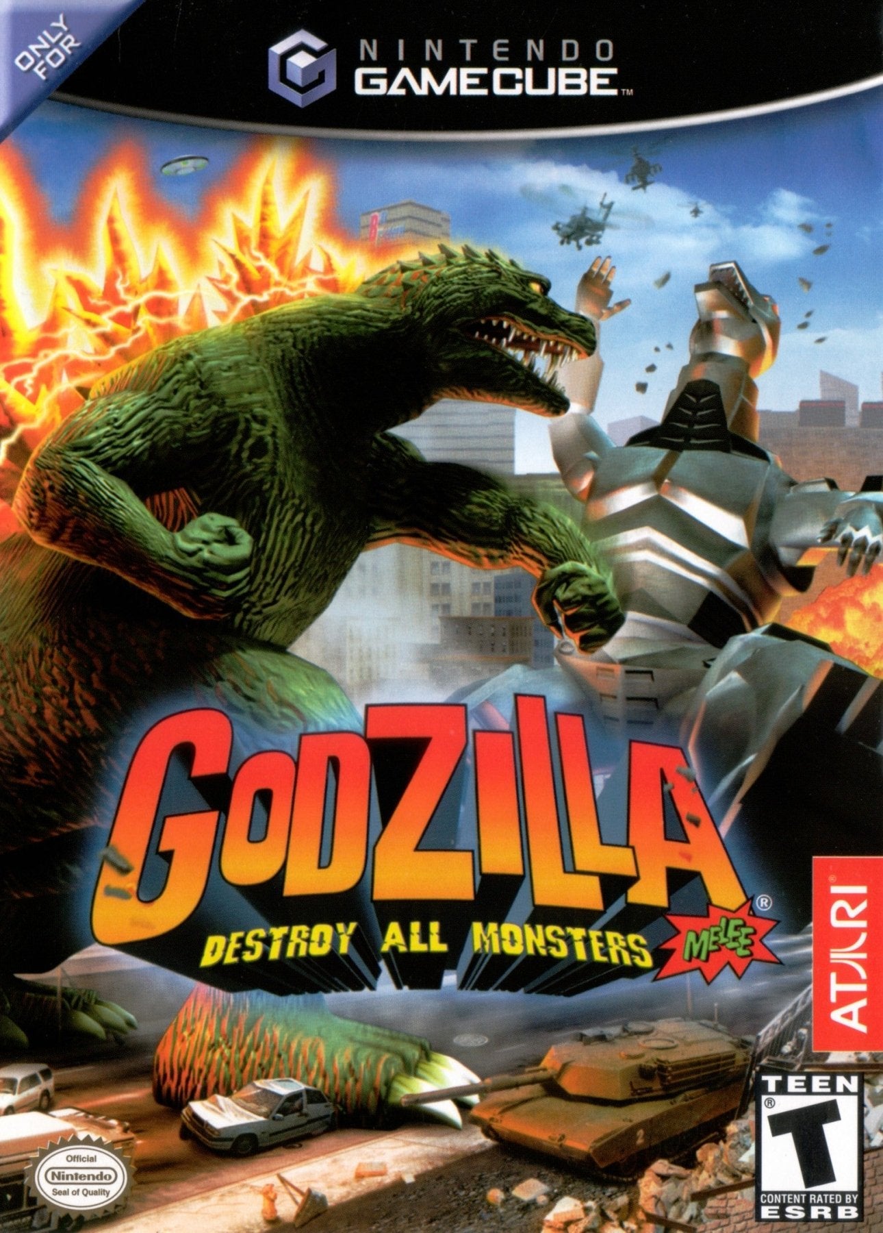 Godzilla Destroy All Monsters Melee - Gamecube - Retro Island Gaming