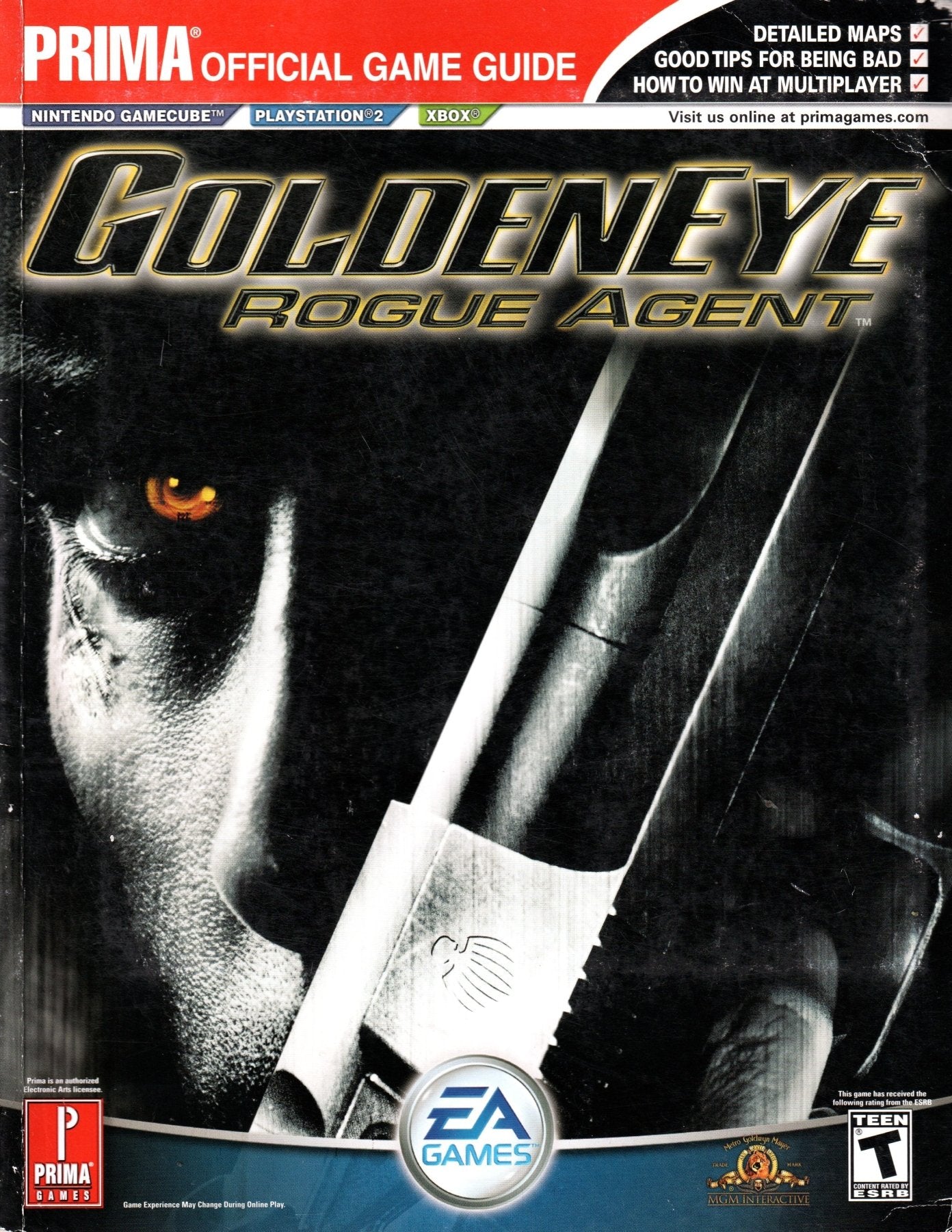 Golden Eye Rogue Agent Prima Official Game Guide - Guide Book - Retro Island Gaming