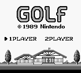 Golf - JP GameBoy - Retro Island Gaming