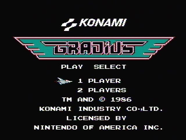 Gradius [5 Screw] - NES - Retro Island Gaming