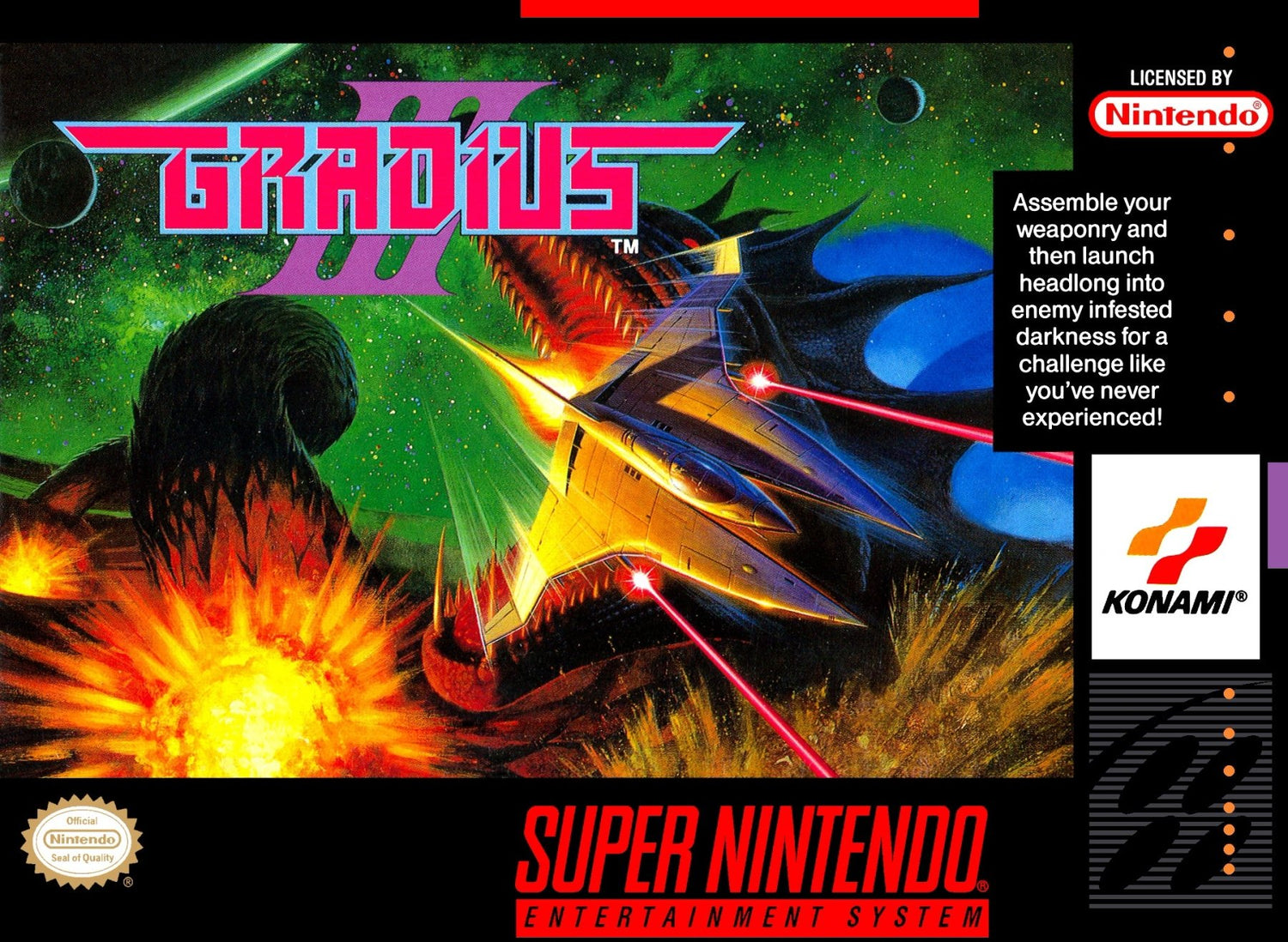 Gradius III - Super Nintendo - Retro Island Gaming