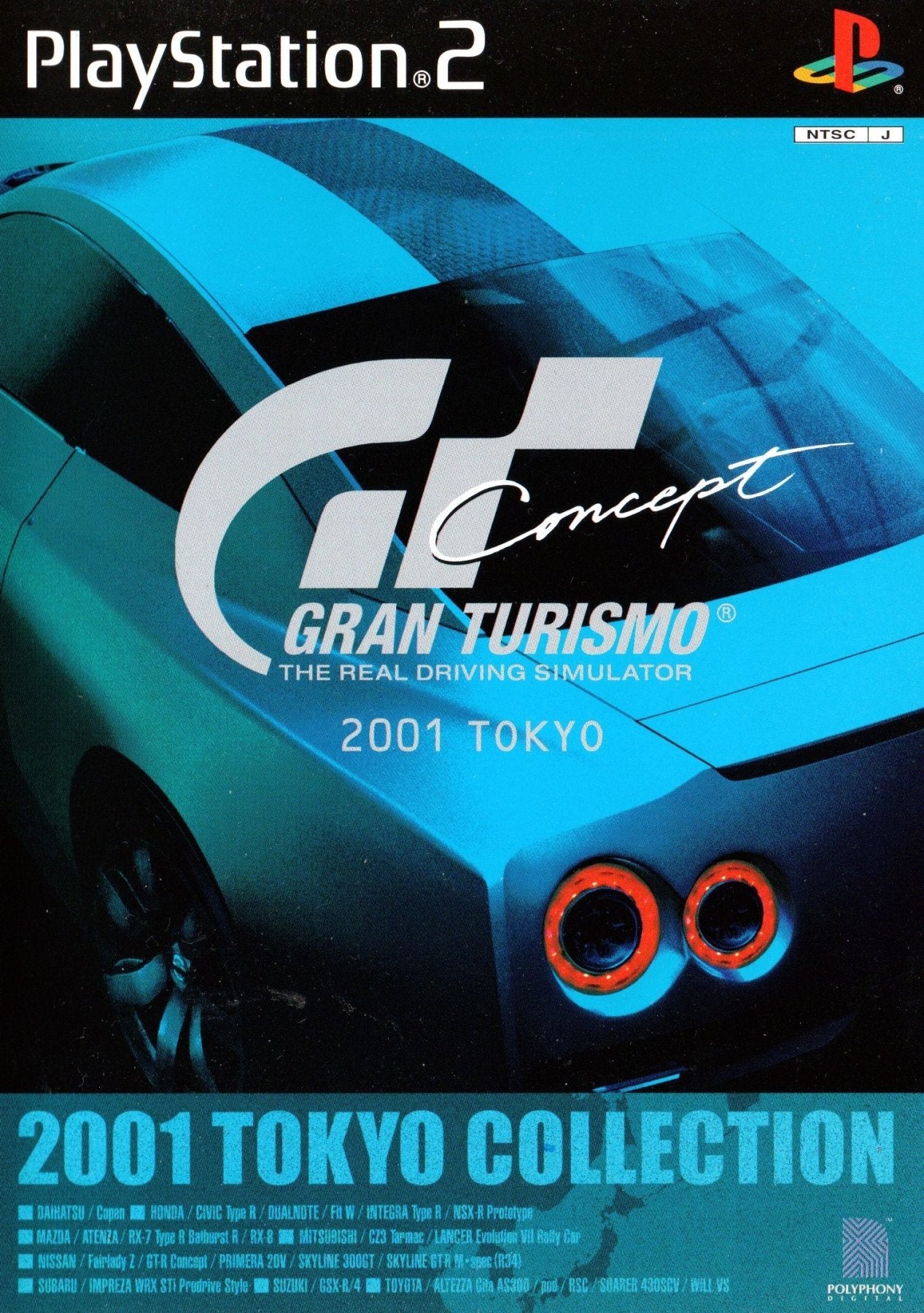 Gran Turismo Concept 2001 Tokyo - JP Playstation 2 - Retro Island Gaming