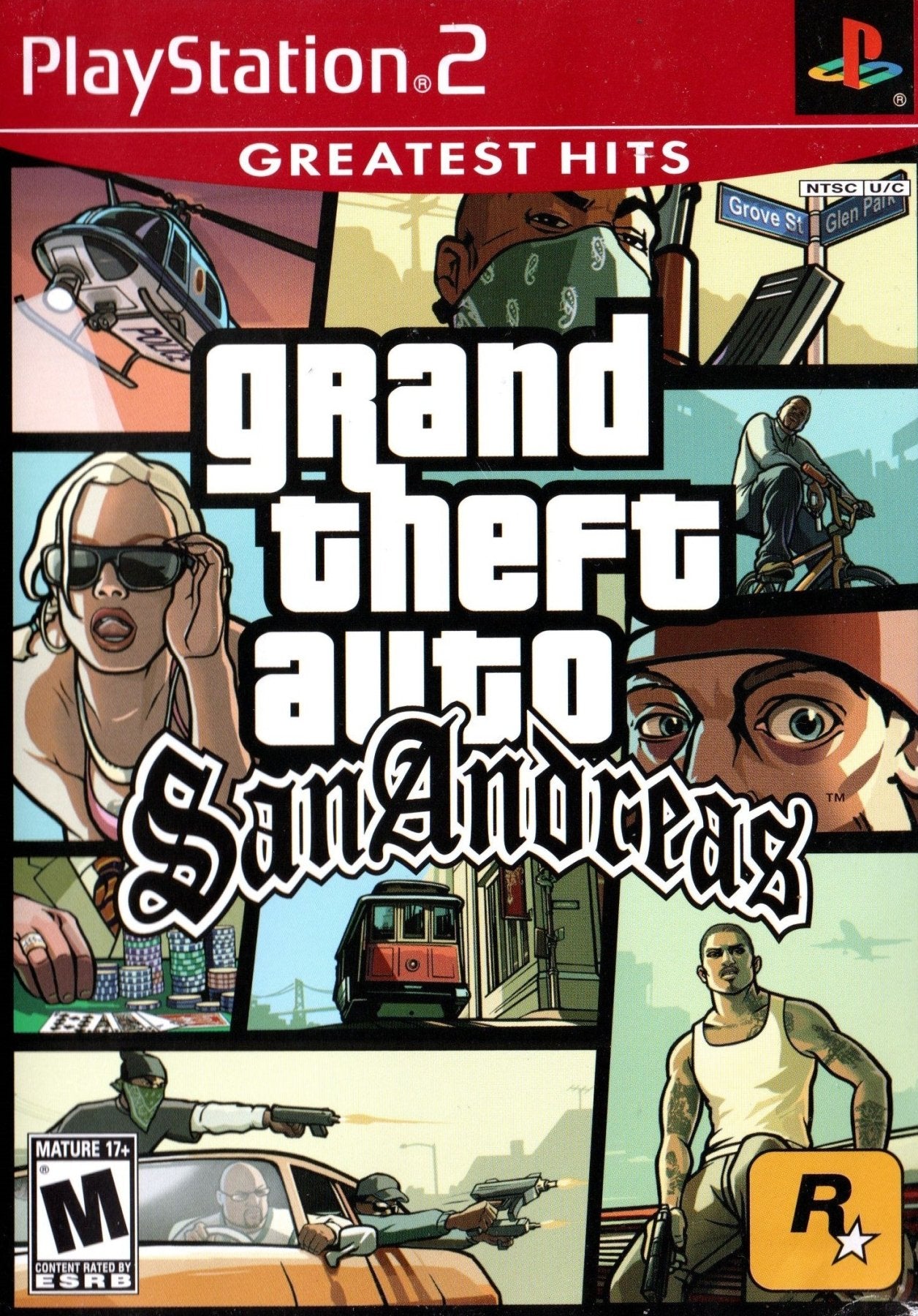 Grand Theft Auto San Andreas [Greatest Hits] - Playstation 2 - Retro Island Gaming