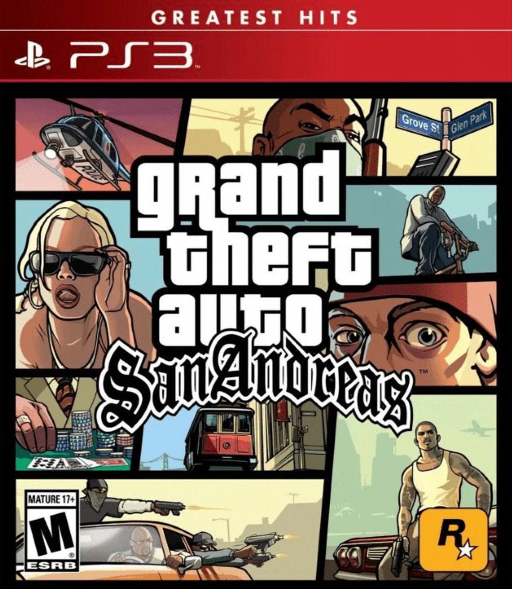 Grand Theft Auto San Andreas [Greatest Hits] - Playstation 3 - Retro Island Gaming