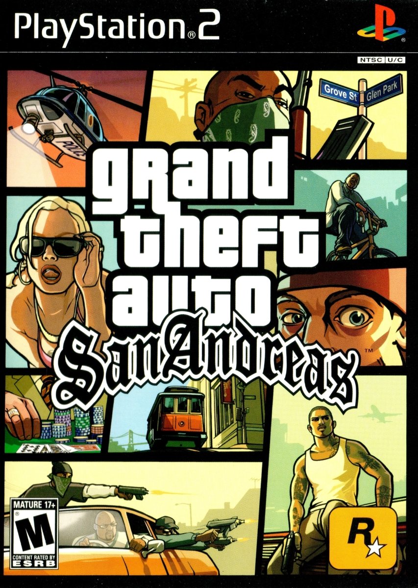 Grand Theft Auto San Andreas - Playstation 2 - Retro Island Gaming