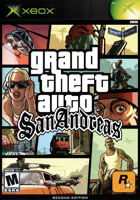 Grand Theft Auto San Andreas: Second Edition - Xbox - Retro Island Gaming