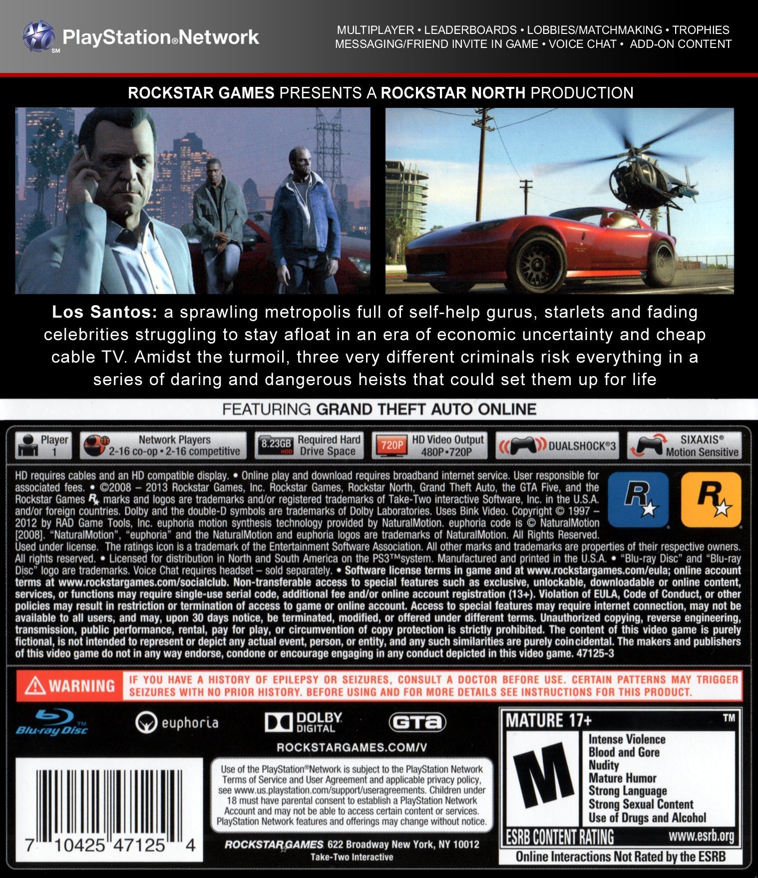 Grand Theft Auto V - Playstation 3 - Retro Island Gaming