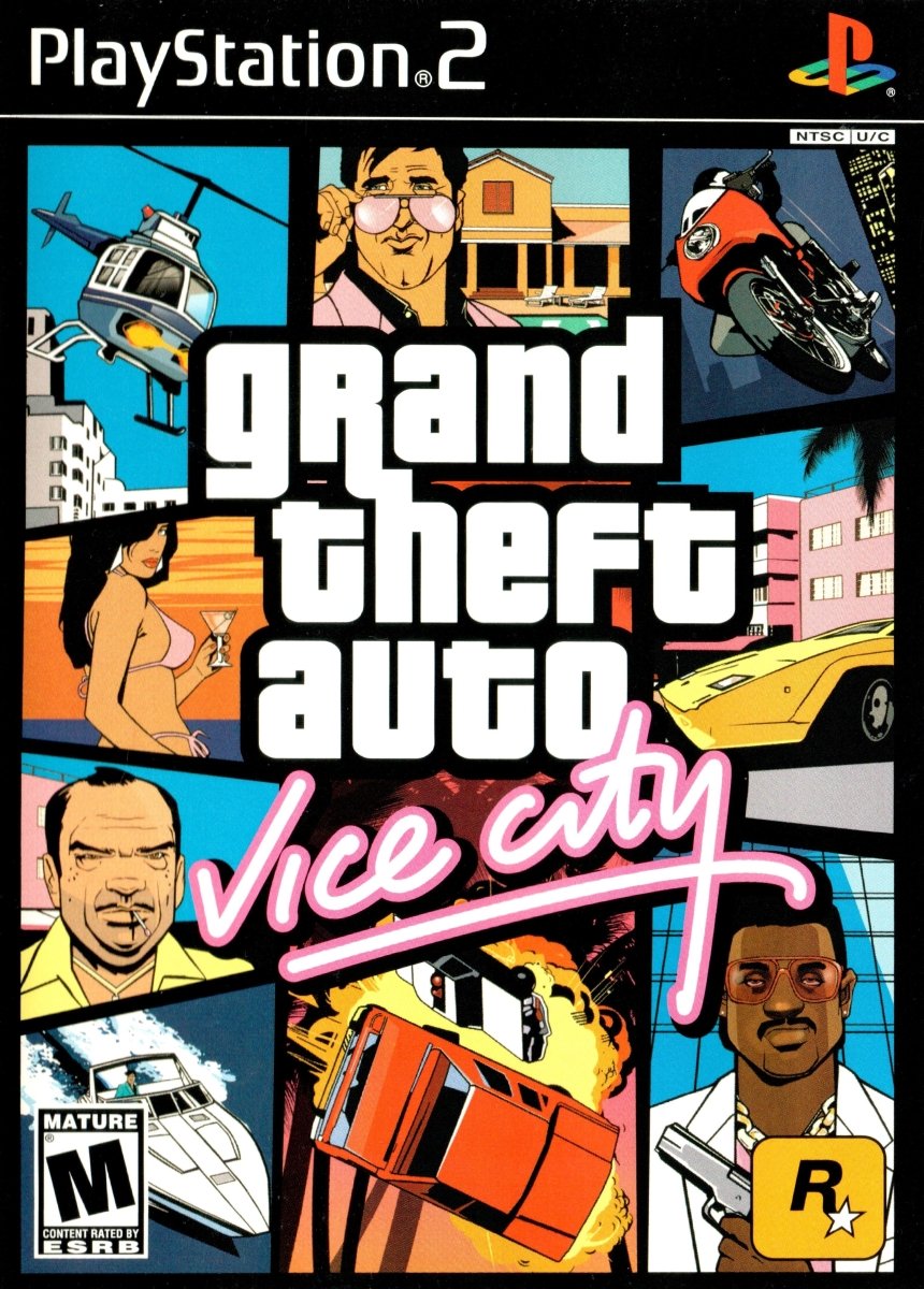 Grand Theft Auto Vice City - Playstation 2 - Retro Island Gaming