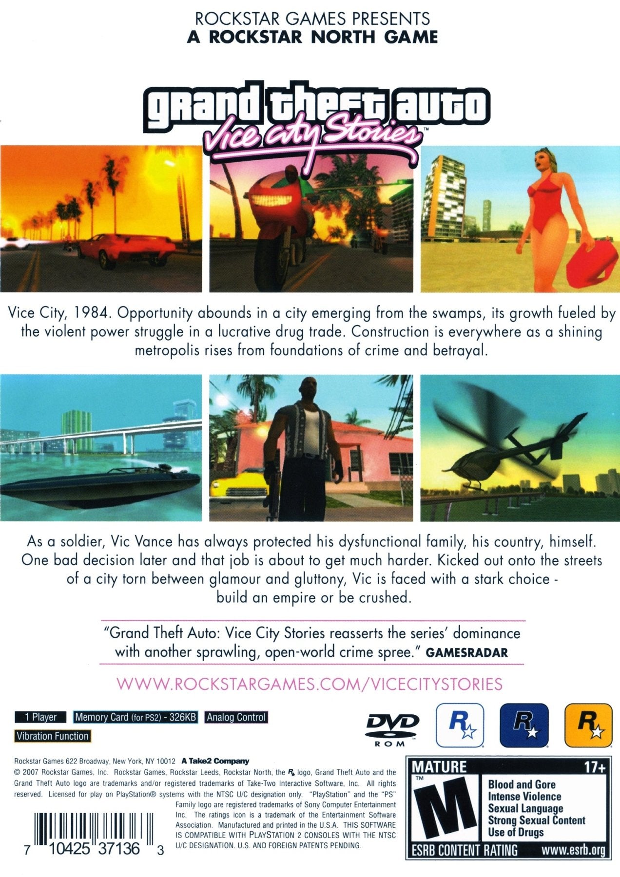 Grand Theft Auto Vice City Stories - Playstation 2 - Retro Island Gaming