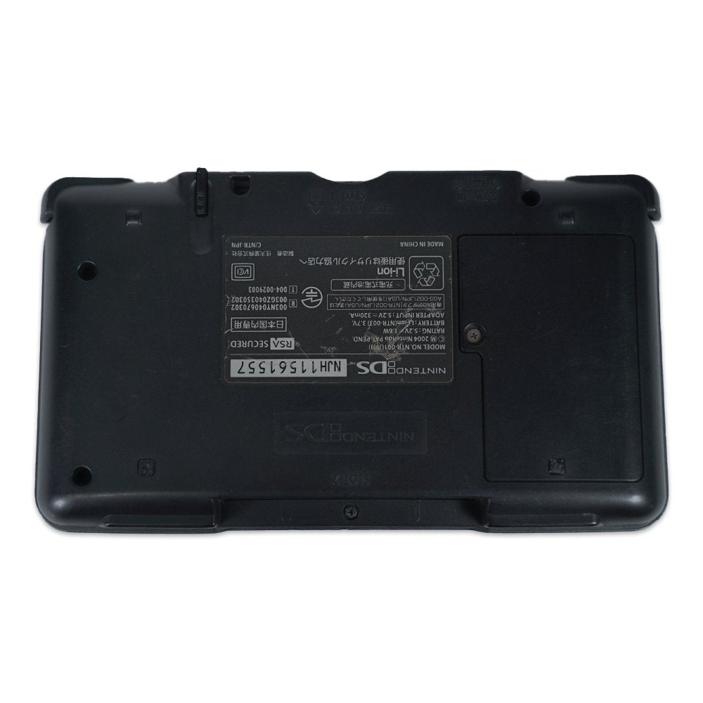 Graphite Black Nintendo DS System - Certified Tested & Cleaned