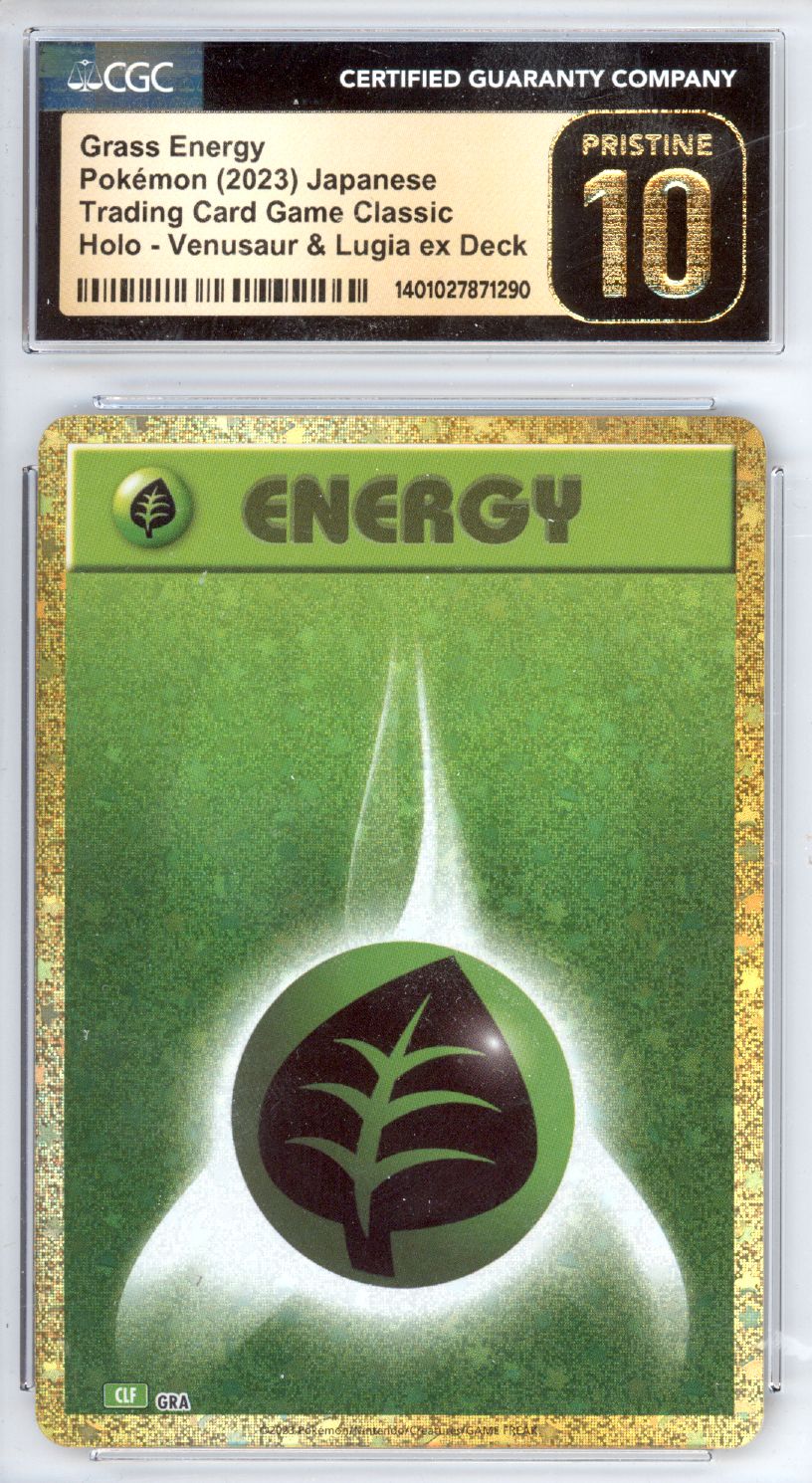 Grass Energy #GRA - Pokemon Japanese Classic: Venusaur - Retro Island Gaming