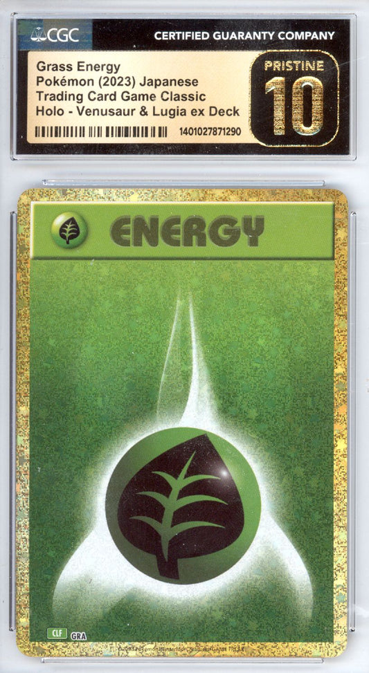 Grass Energy #GRA - Pokemon Japanese Classic: Venusaur - Retro Island Gaming