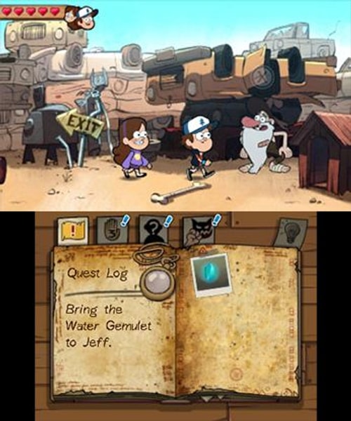Gravity Falls - Nintendo 3DS - Retro Island Gaming