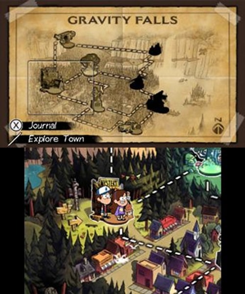 Gravity Falls - Nintendo 3DS - Retro Island Gaming