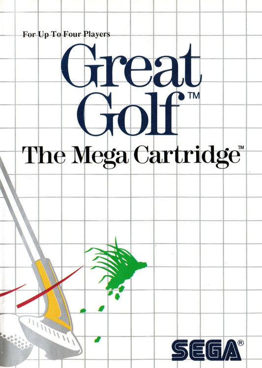 Great Golf - Sega Master System - Retro Island Gaming