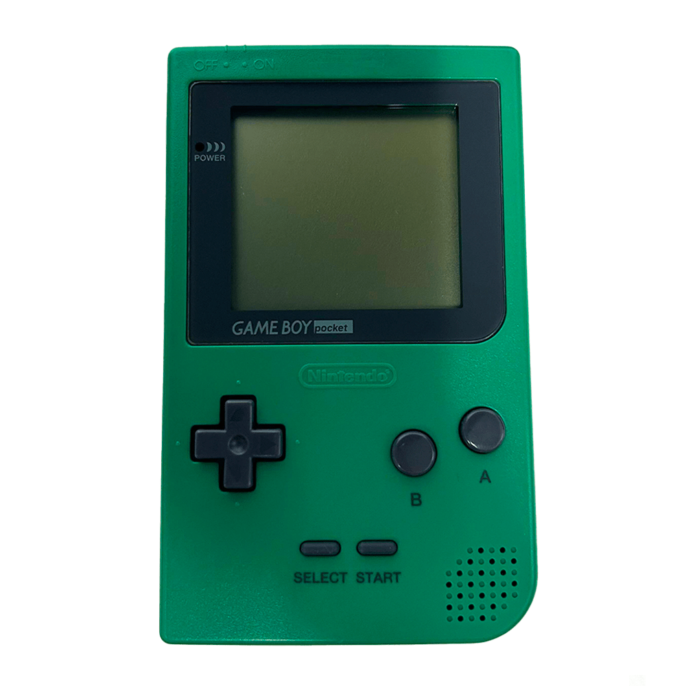 Green GameBoy Pocket System - Certified Tested & Cleaned - Retro Island Gaming