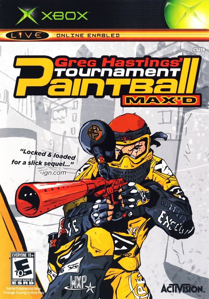 Greg Hastings Tournament Paintball Maxed - Xbox - Retro Island Gaming