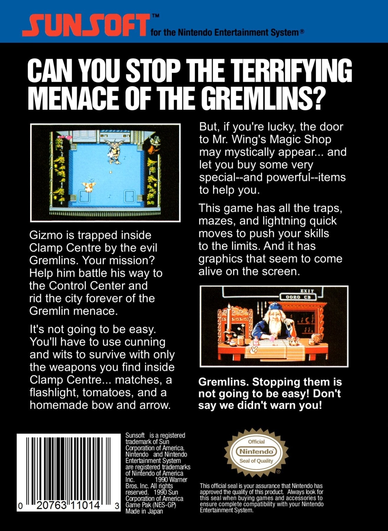 Gremlins 2 - NES - Retro Island Gaming