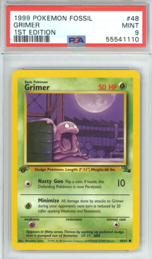 Grimer [1st Edition] #48 - Pokemon Fossil - Retro Island Gaming