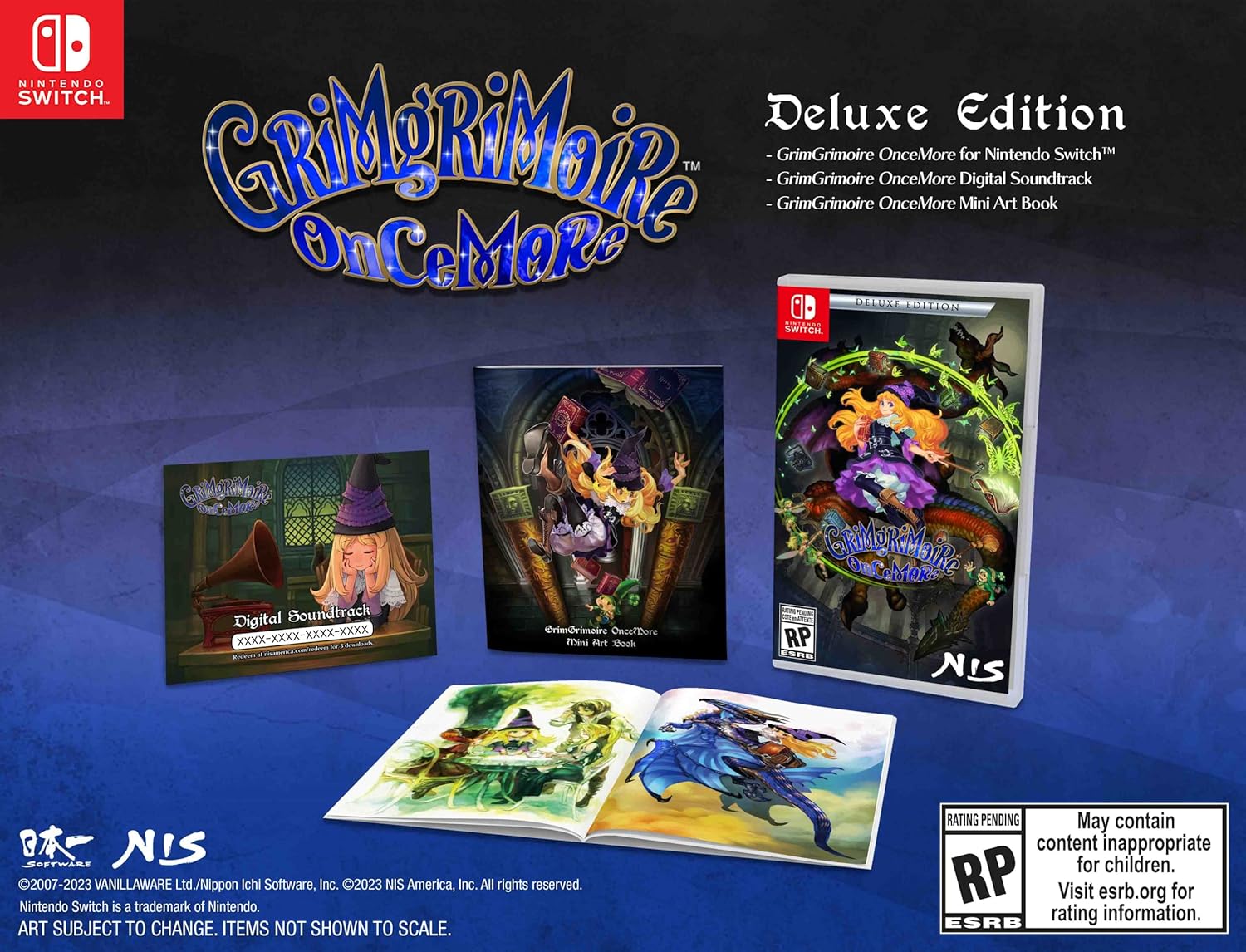 GrimGrimoire OnceMore [Deluxe Edition] - Nintendo Switch - Retro Island Gaming