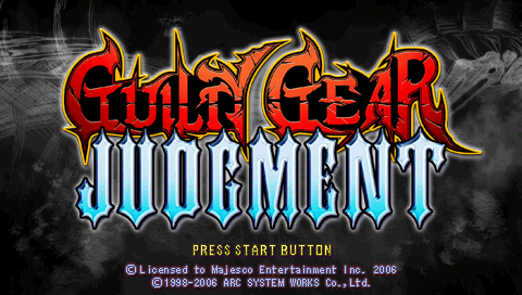 Guilty Gear Judgment - PSP - Retro Island Gaming