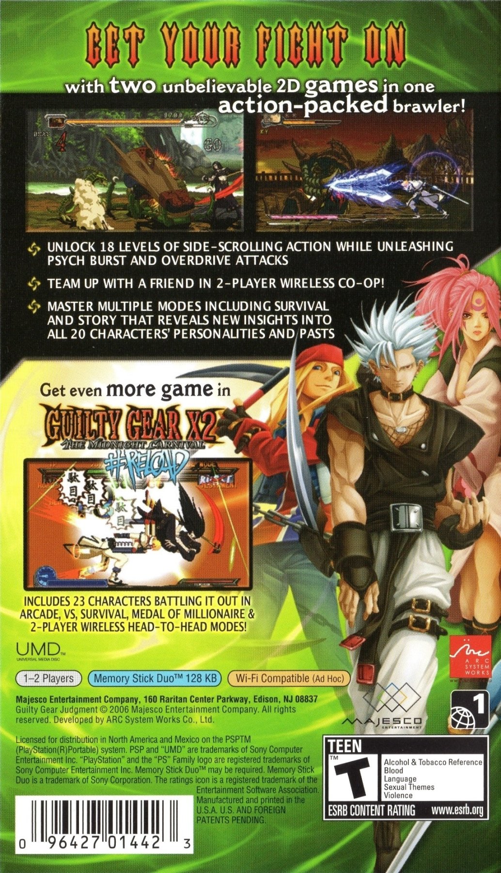 Guilty Gear Judgment - PSP - Retro Island Gaming
