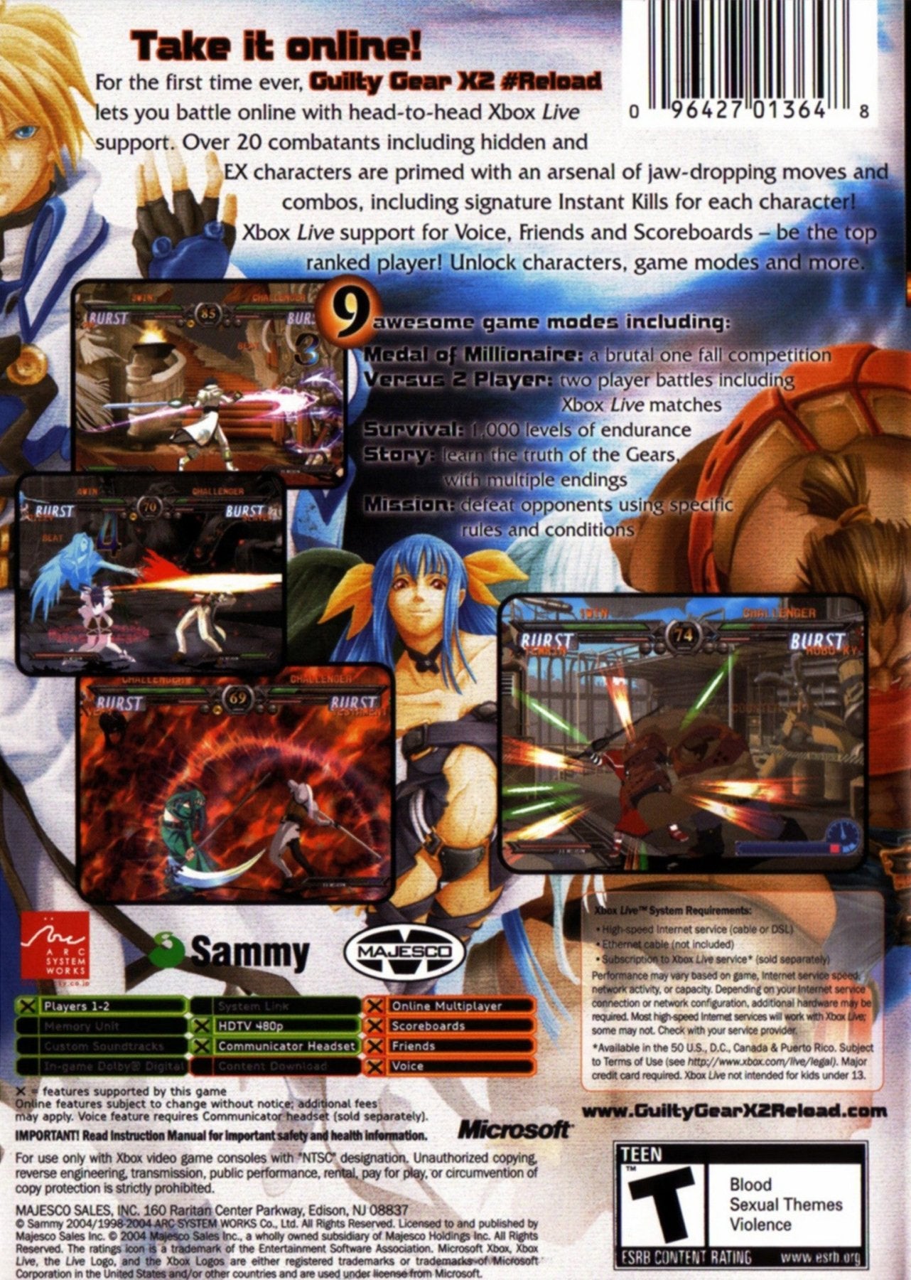 Guilty Gear X2 Reload - Xbox - Retro Island Gaming