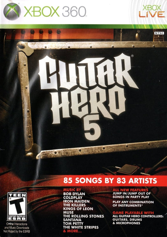 Guitar Hero 5 - Xbox 360 - Retro Island Gaming