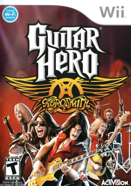 Guitar Hero Aerosmith - Wii - Retro Island Gaming