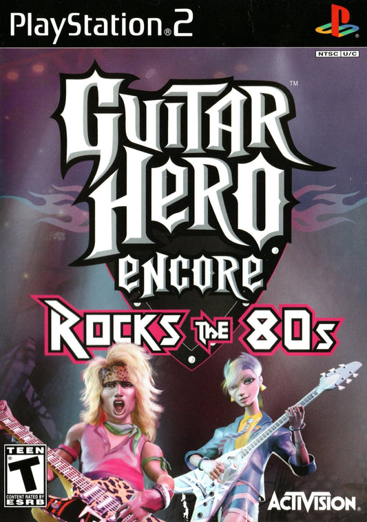 Guitar Hero Encore Rocks the 80's - Playstation 2 - Retro Island Gaming