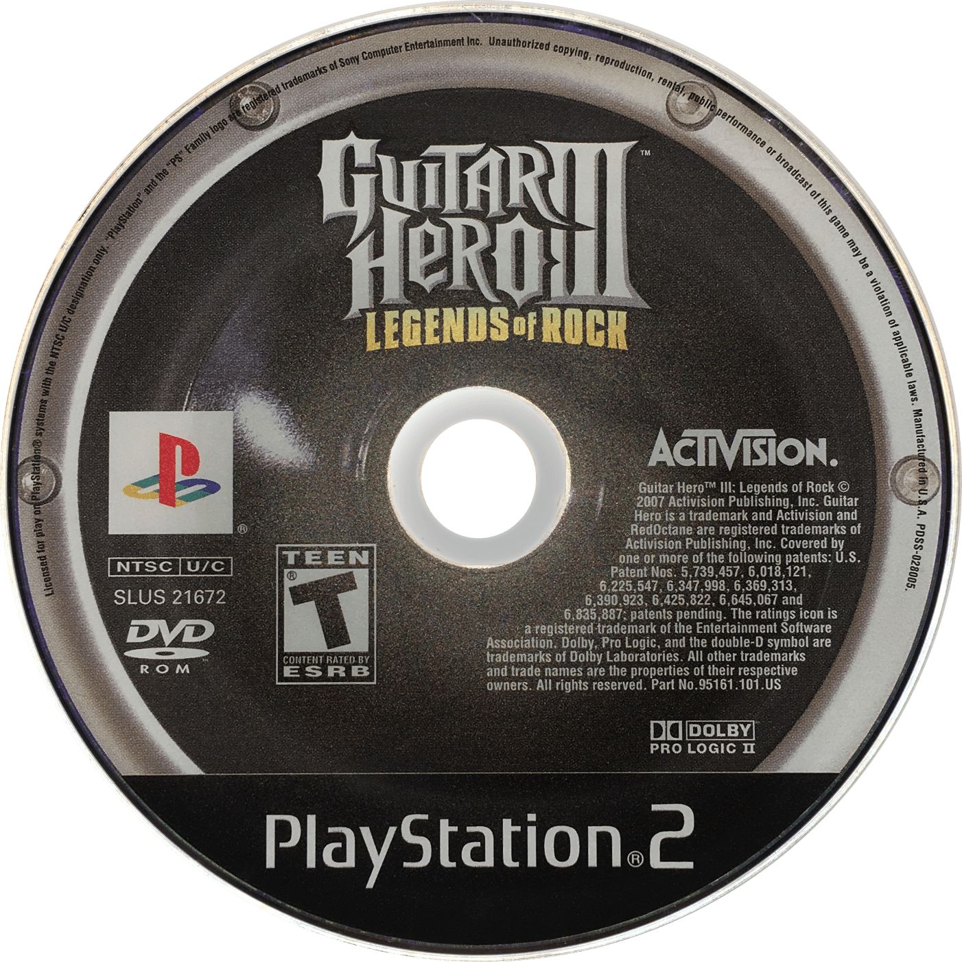 Guitar Hero III Legends of Rock - Playstation 2 - Retro Island Gaming
