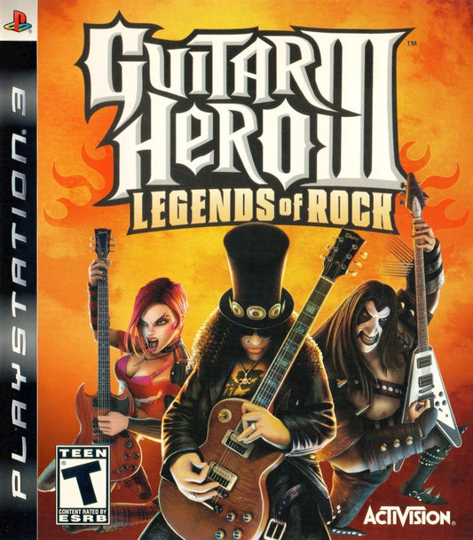 Guitar Hero III Legends of Rock - Playstation 3 - Retro Island Gaming