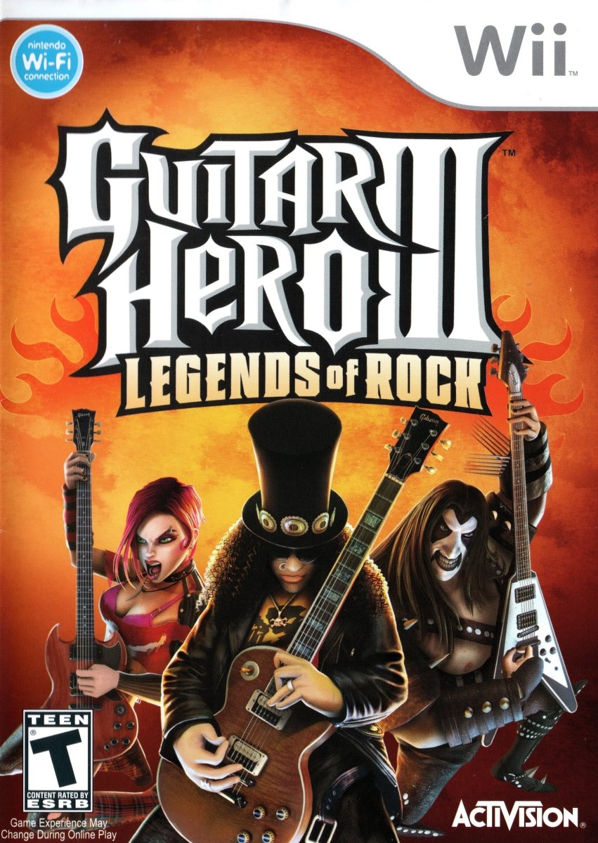 Guitar Hero III Legends of Rock - Wii - Retro Island Gaming