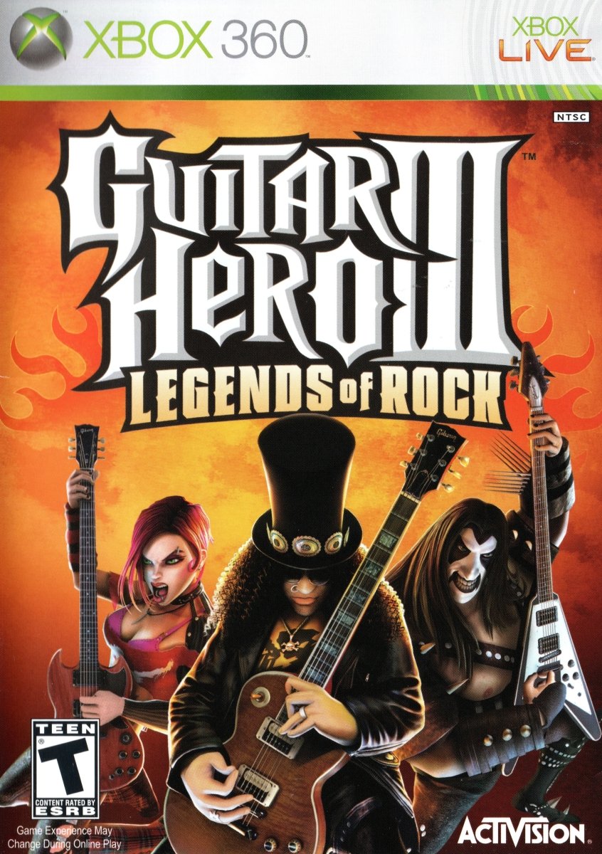 Guitar Hero III Legends of Rock - Xbox 360 - Retro Island Gaming
